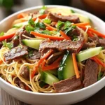 Asian Noodle Beef Salad
