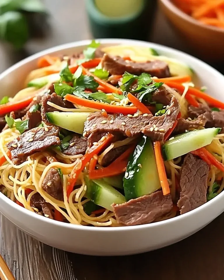 Asian Noodle Beef Salad