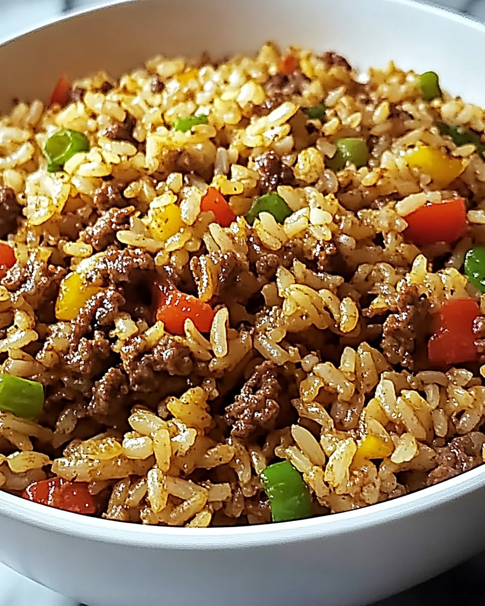 Beef Dirty Rice