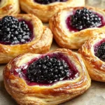 Blackberry Cream Cheese Danish