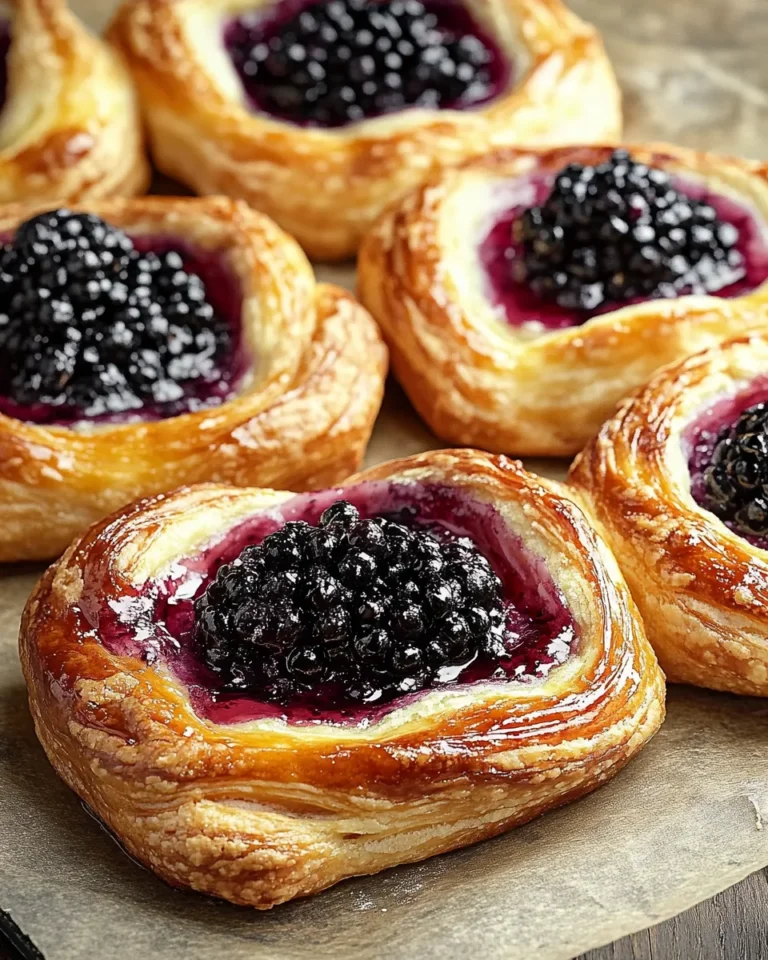 Blackberry Cream Cheese Danish