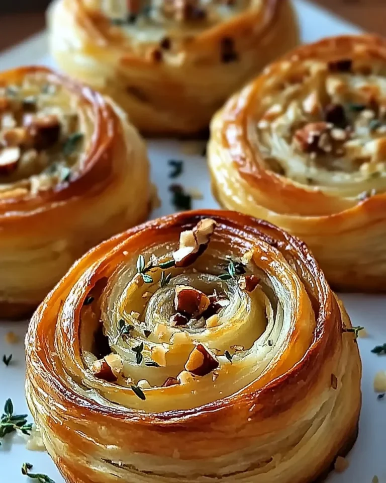 Blue Cheese Walnut Twirls