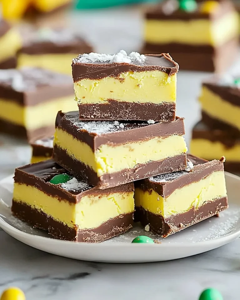 Cadbury Egg Fudge