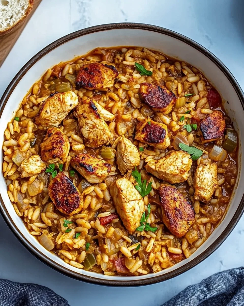 Cajun Chicken Jambalaya