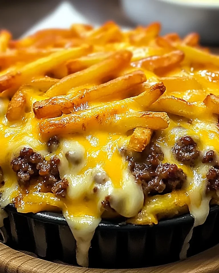 Cheeseburger French Fry Bake