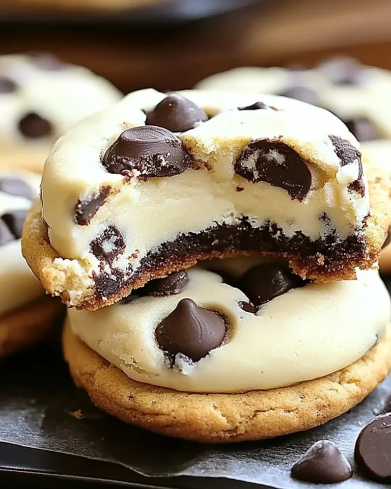 Cheesecake Chocolate Chip Cookies