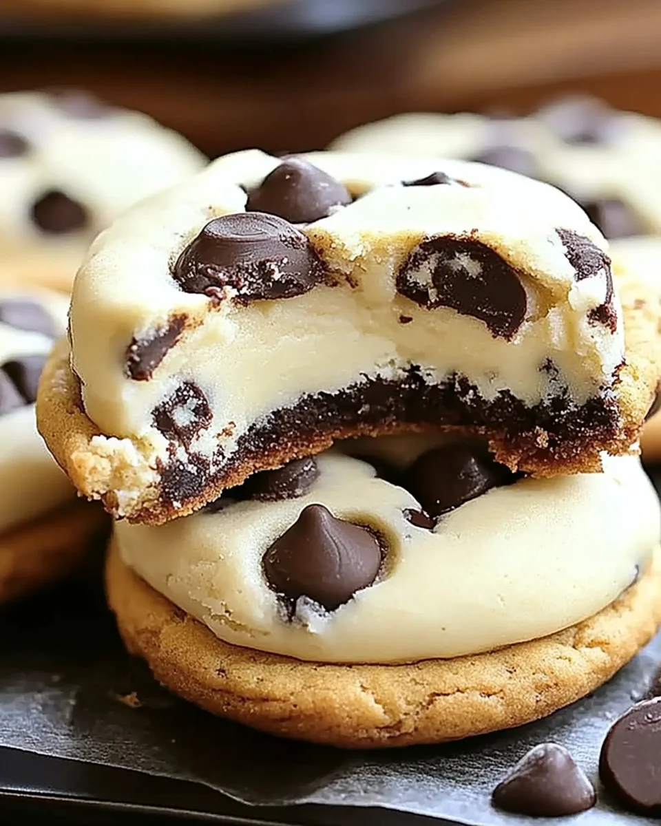 Cheesecake Chocolate Chip Cookies