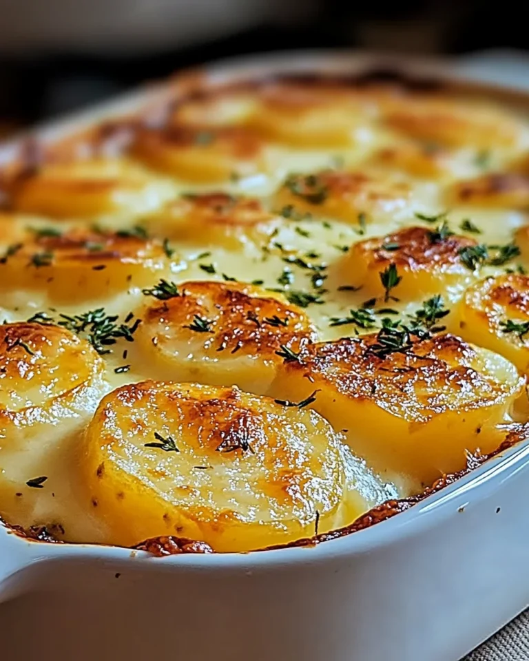 Cheesy Herb-Infused Potato Bake