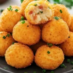 Cheesy Turkey Turkey Bacon Potato Croquettes