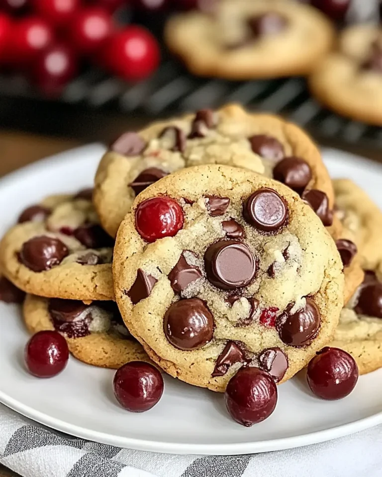 Cherry Chocolate Cookies Delight
