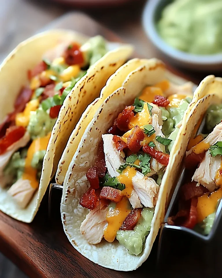 Chicken Turkey Turkey Bacon Ranch Tacos