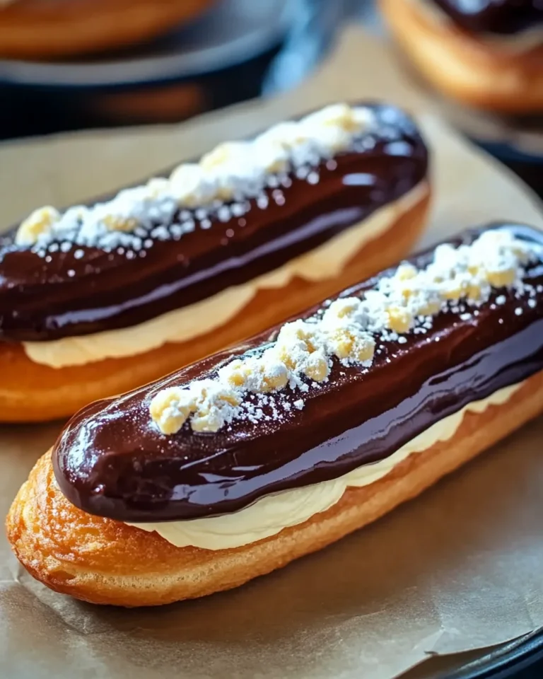 Chocolate Eclairs Choux