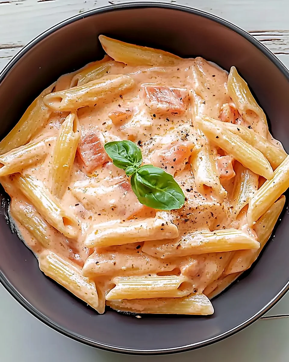 Creamy Pink Sauce Pasta