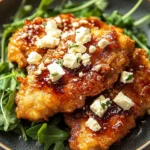 Crispy Hot Honey Feta Chicken
