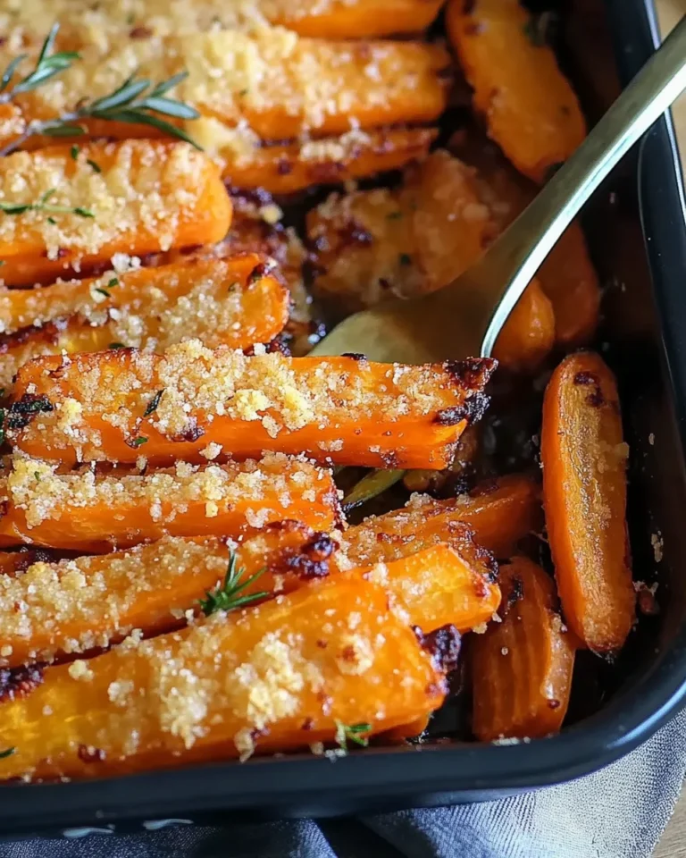 Crispy Parmesan Carrots