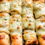 Easy Cheesy Garlic Breadsticks