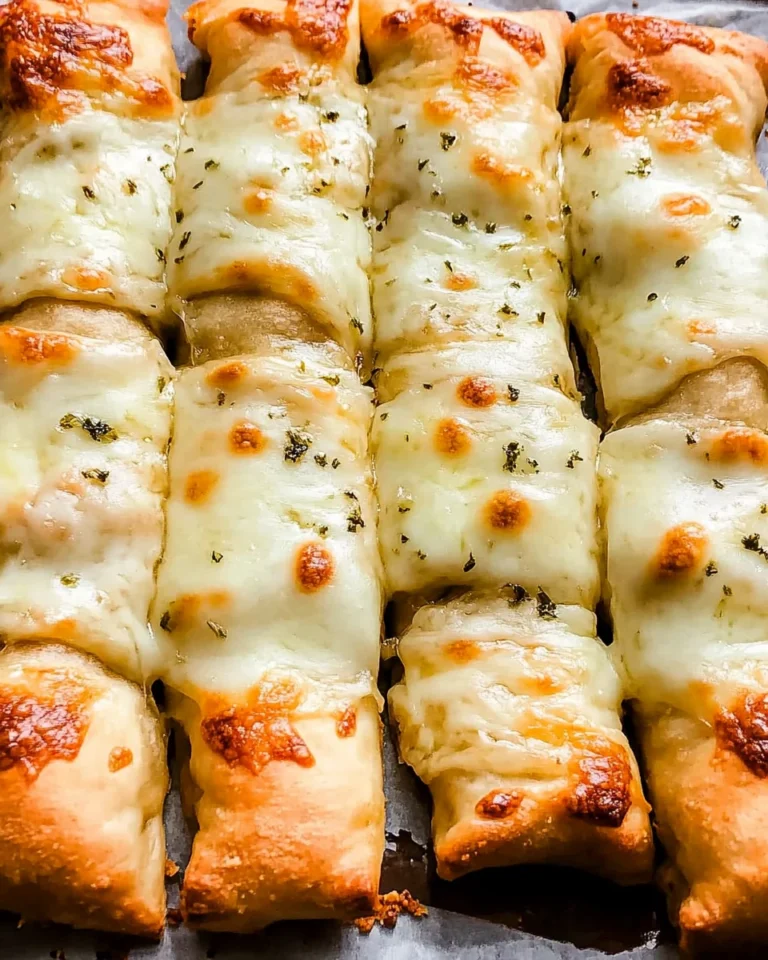 Easy Cheesy Garlic Breadsticks