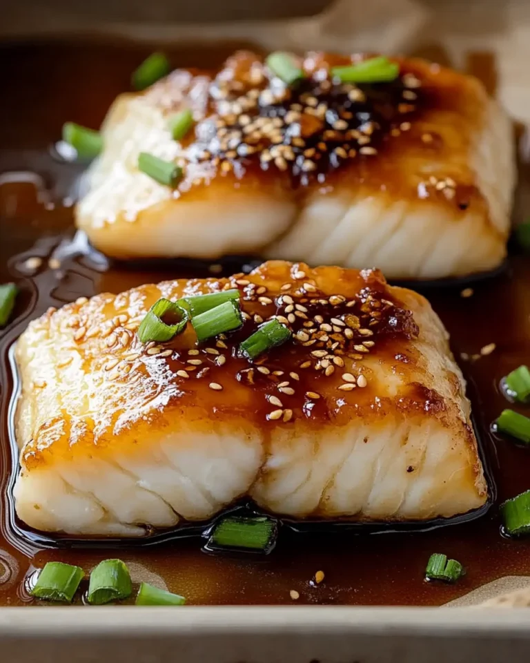 Easy Honey-Soy Glazed Cod
