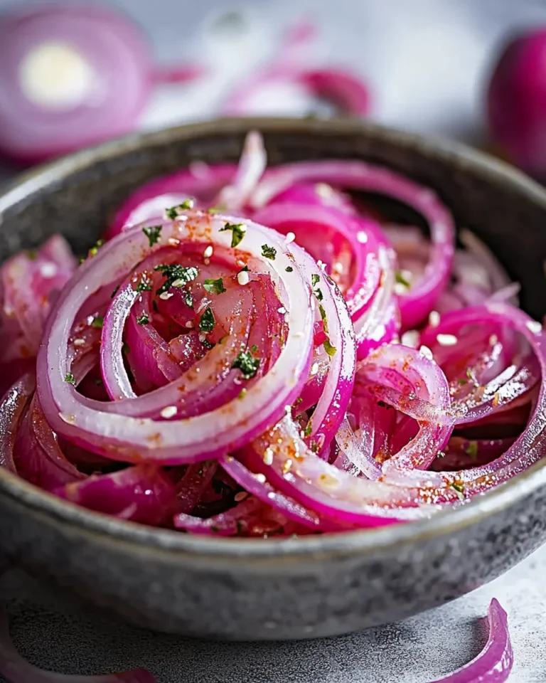 Easy Sumac Marinated Onions
