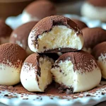 Easy Tiramisu Chocolate Truffles