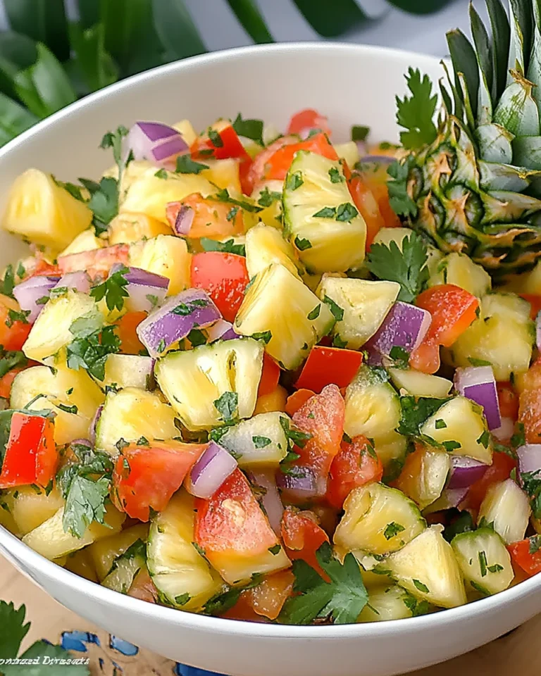Fresh Pineapple Salsa