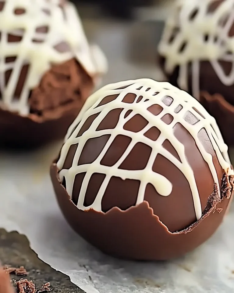 Fudge Filled Easter Eggs