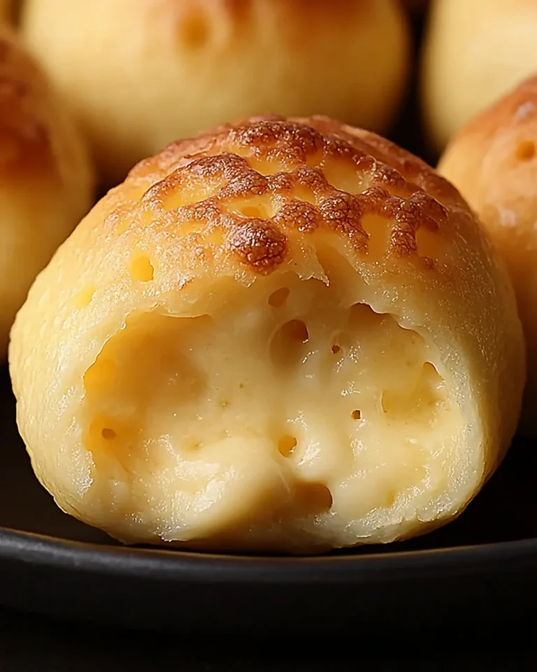 Golden Cheese Balls Snack