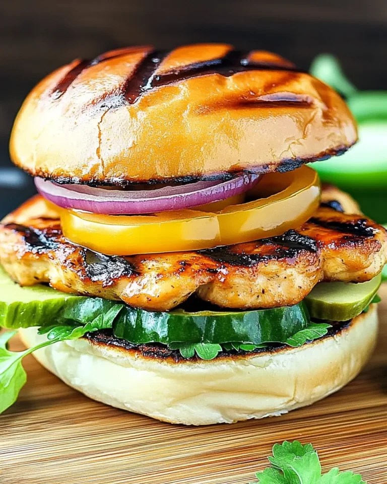 Grilled Hawaiian Chicken Sandwiches