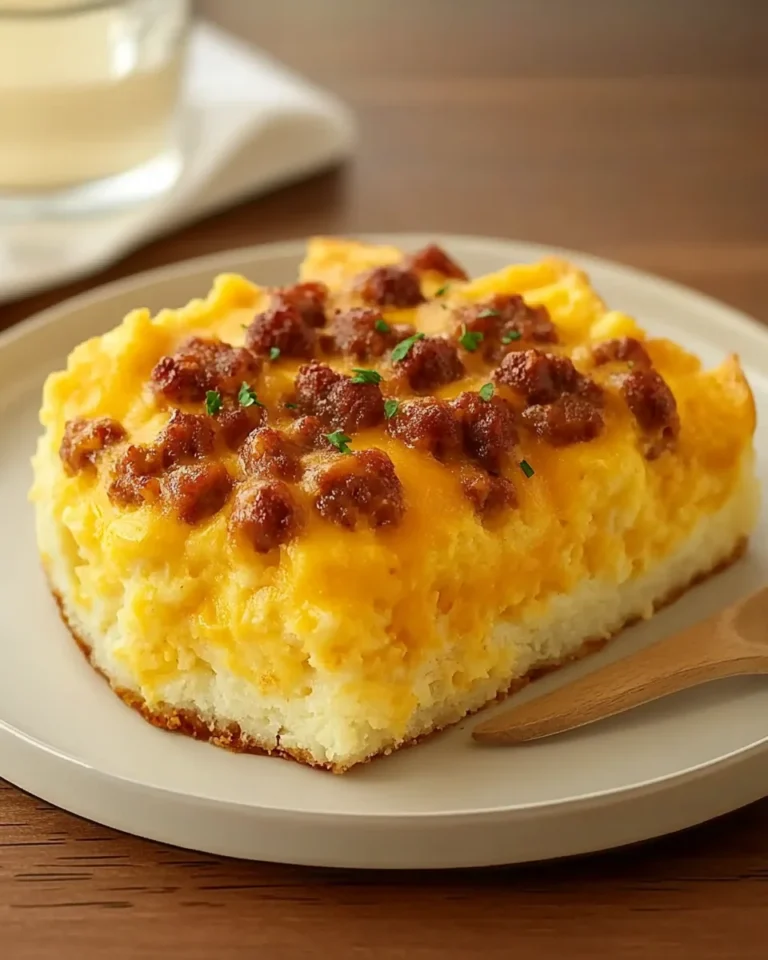 Hearty Sausage Egg Casserole