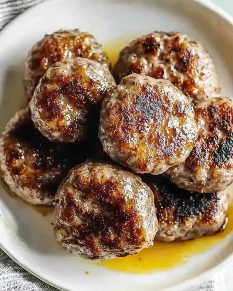 Homemade Breakfast Sausage Patties