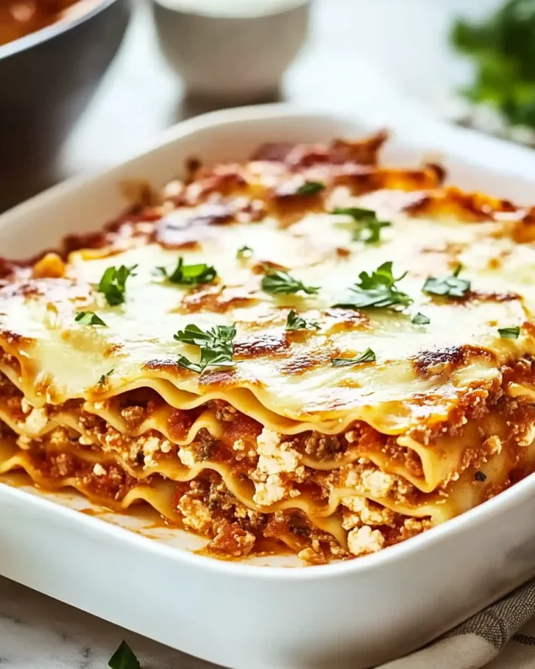 Homemade Lasagna