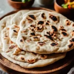Homemade Sourdough Naan Bread