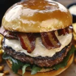 Irish Pub Burgers with Whiskey Aioli
