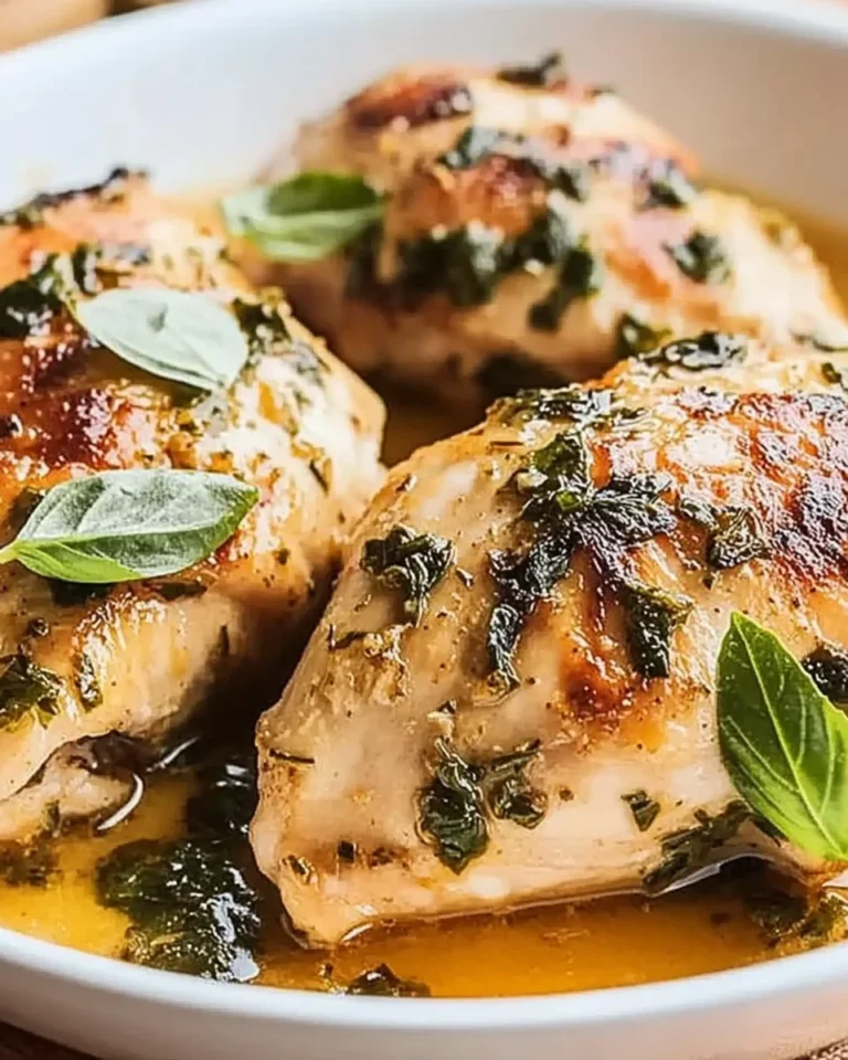 Italian Basil Butter Chicken