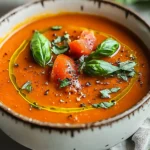 Keto Tomato Soup Bowl
