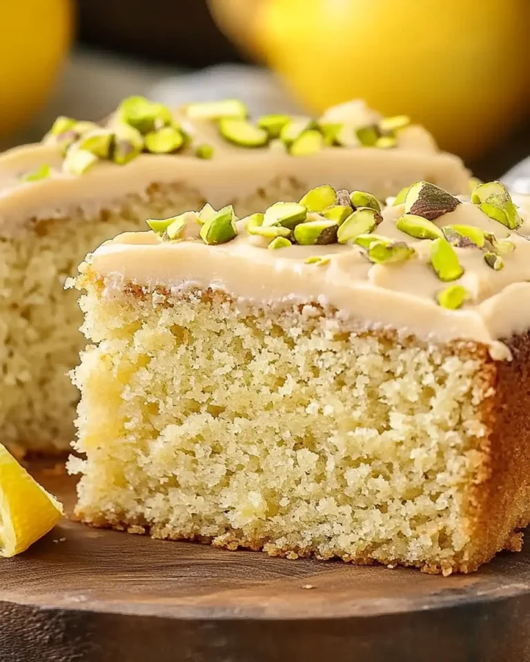 Lemon Pistachio Cake