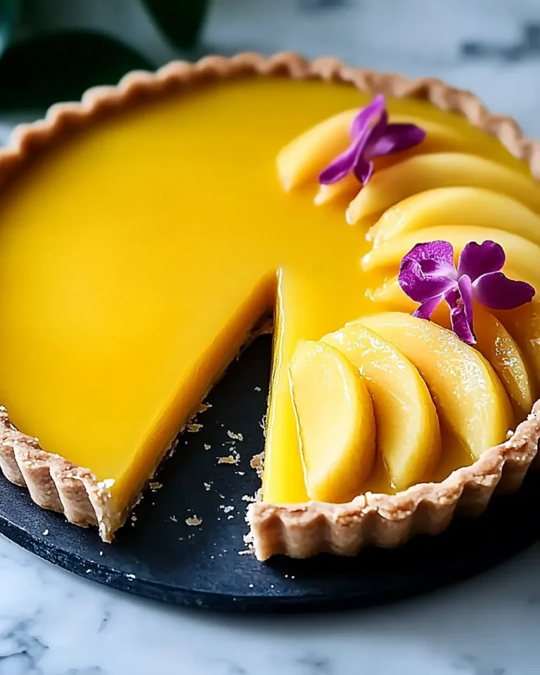 Mango Curd Tart