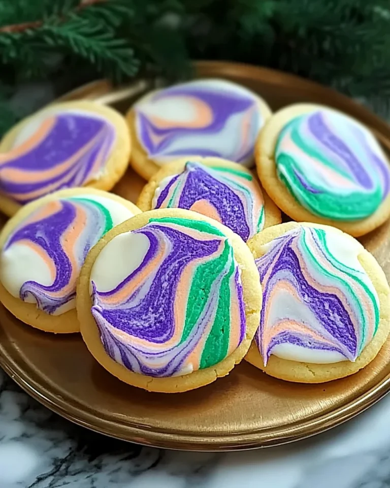 Marbled Sugar Cookies