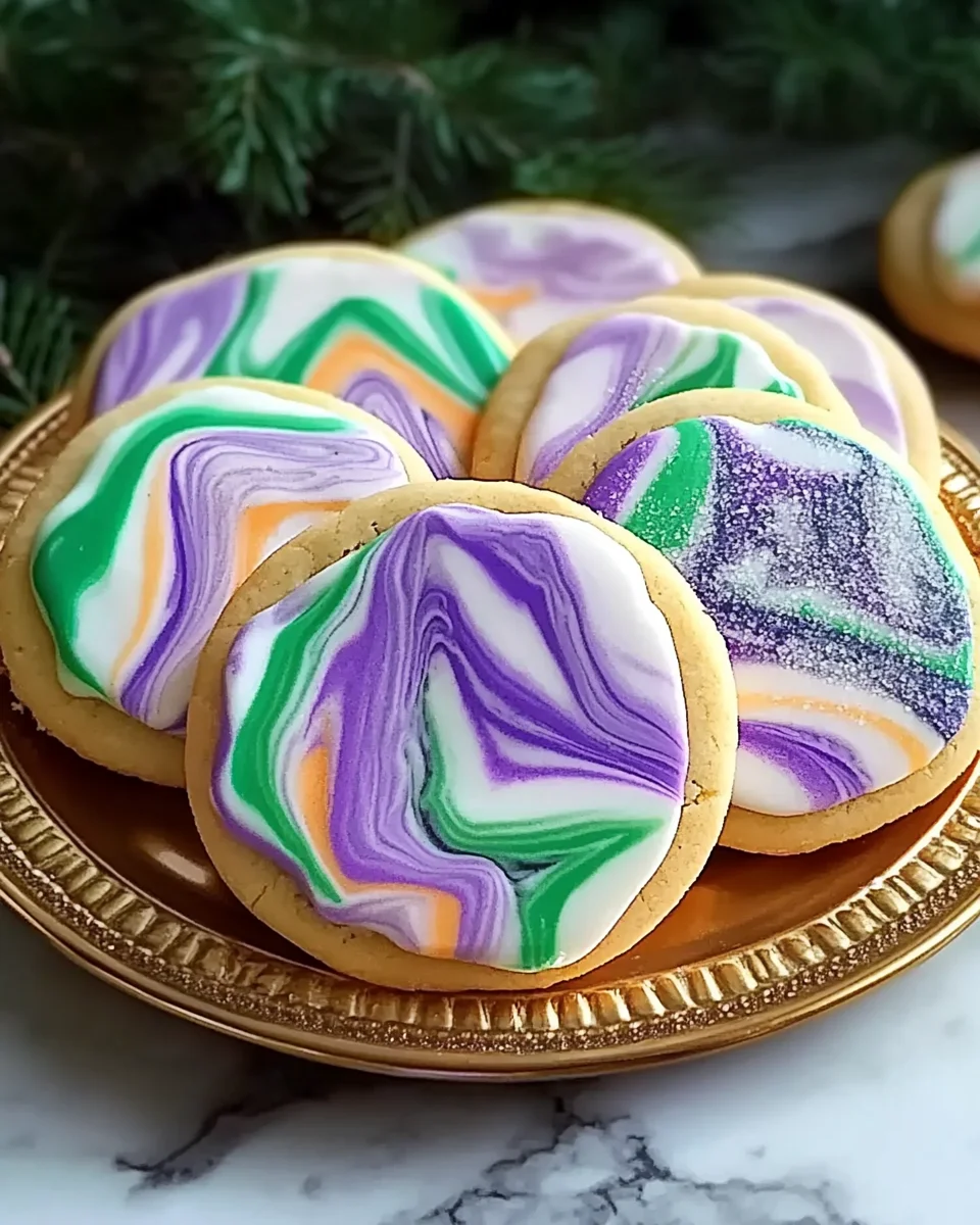 Marbled