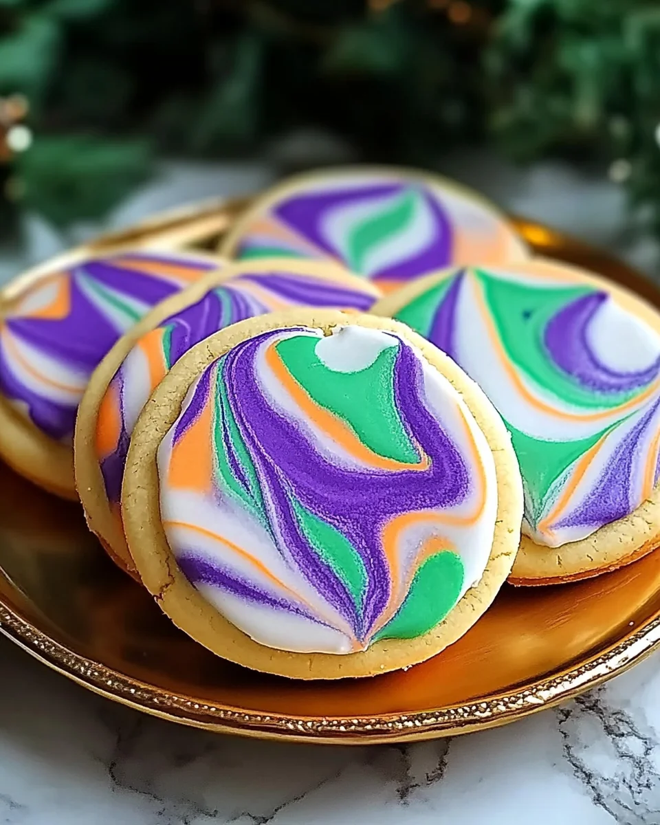 Marbled