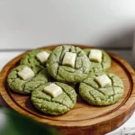 Matcha Mochi Cookies