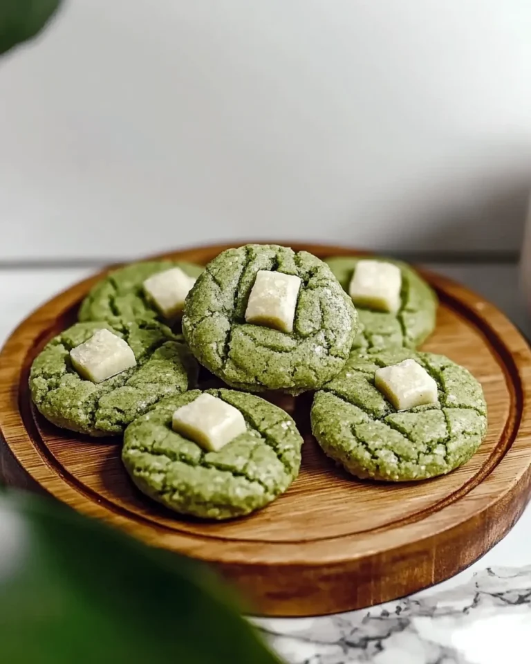 Matcha Mochi Cookies