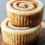 Mini Cinnamon Roll Cheesecakes