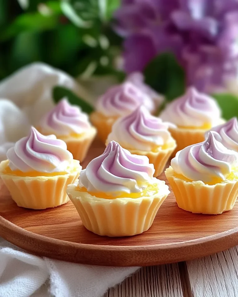 Mini Lemon Tart Meringue