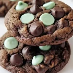 Mint Chocolate Chip Cookies