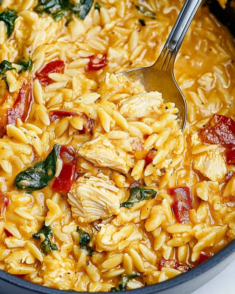One Pot Marry Me Chicken Orzo