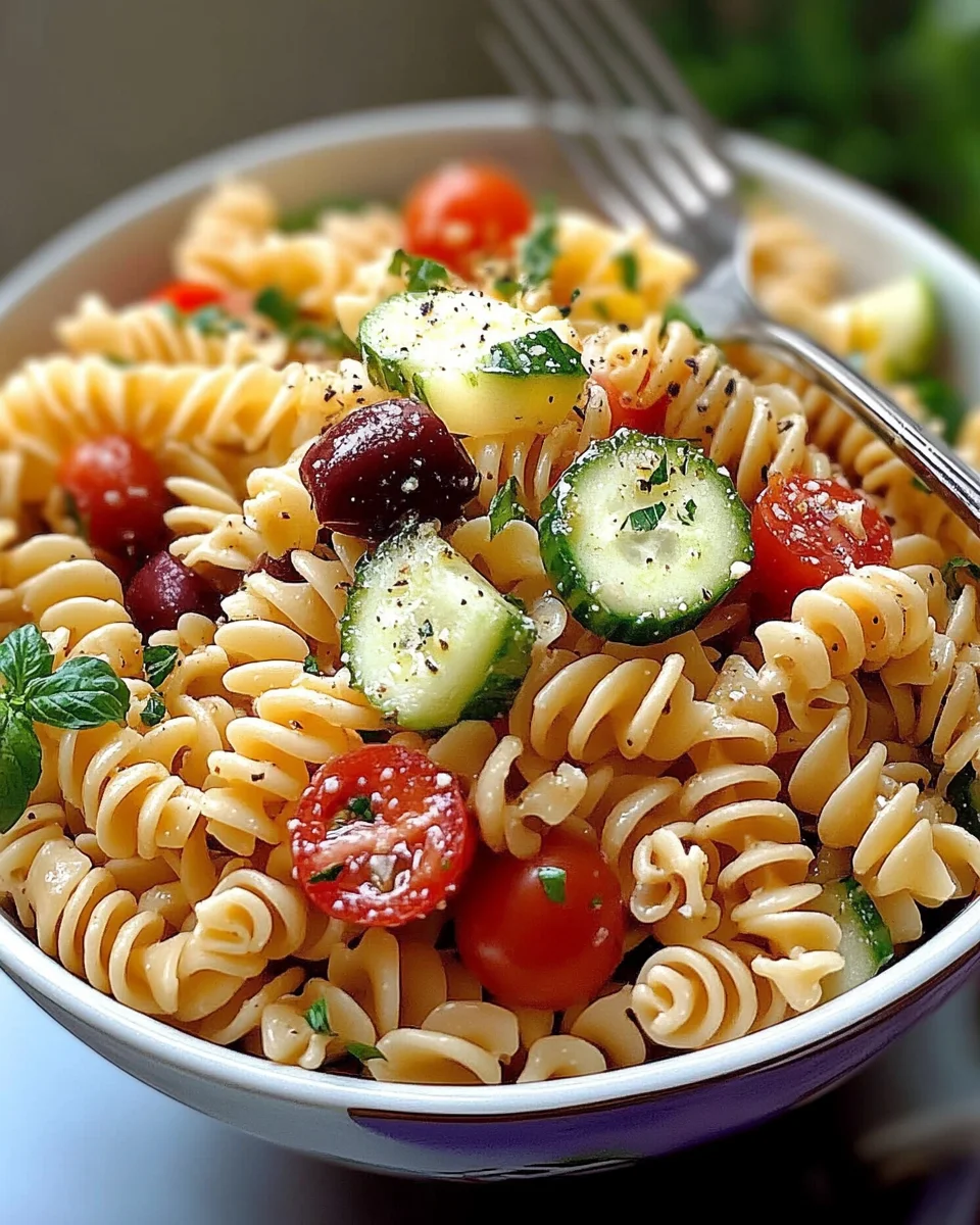 Pasta Salad with Italian Dressing