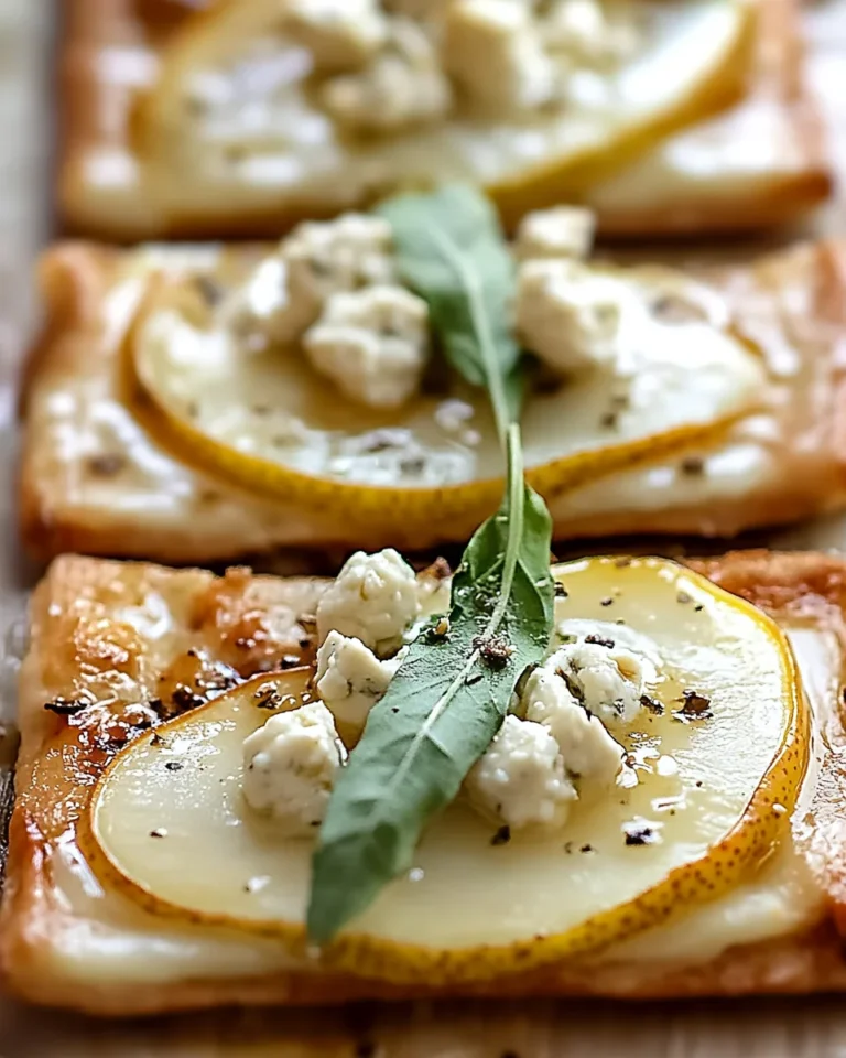 Pear and Gorgonzola Delight