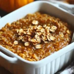Pumpkin Baked Oatmeal Recipe