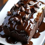Rich Hot Fudge Brownie Bread
